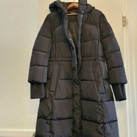 NWOT Kenneth Cole Anorak Puffer Coat Jacket: Warm Comfy Flattering Fit & Flare - Picture 14 of 14